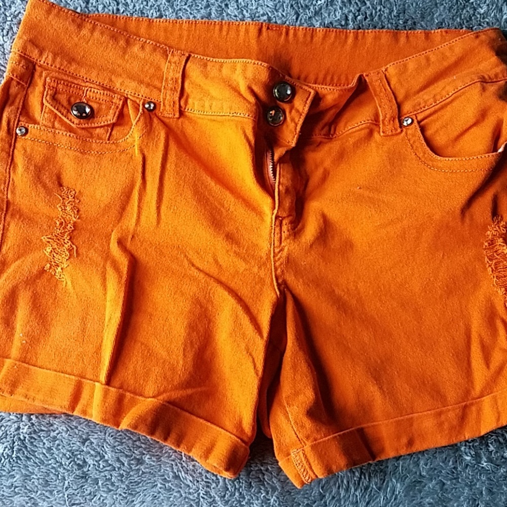 Orange shorts